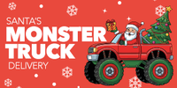 Santas Monster Truck Delivery