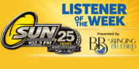 Listener of the Week Sun 102