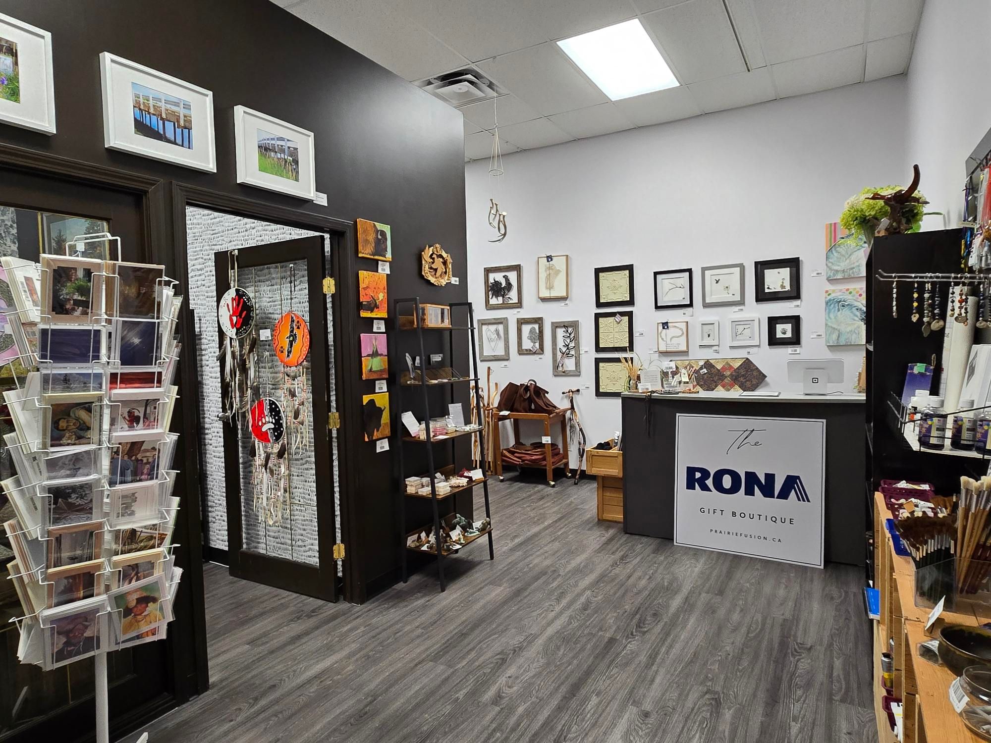 Inside Prairie Fusion Arts and Entertainment's Rona boutique