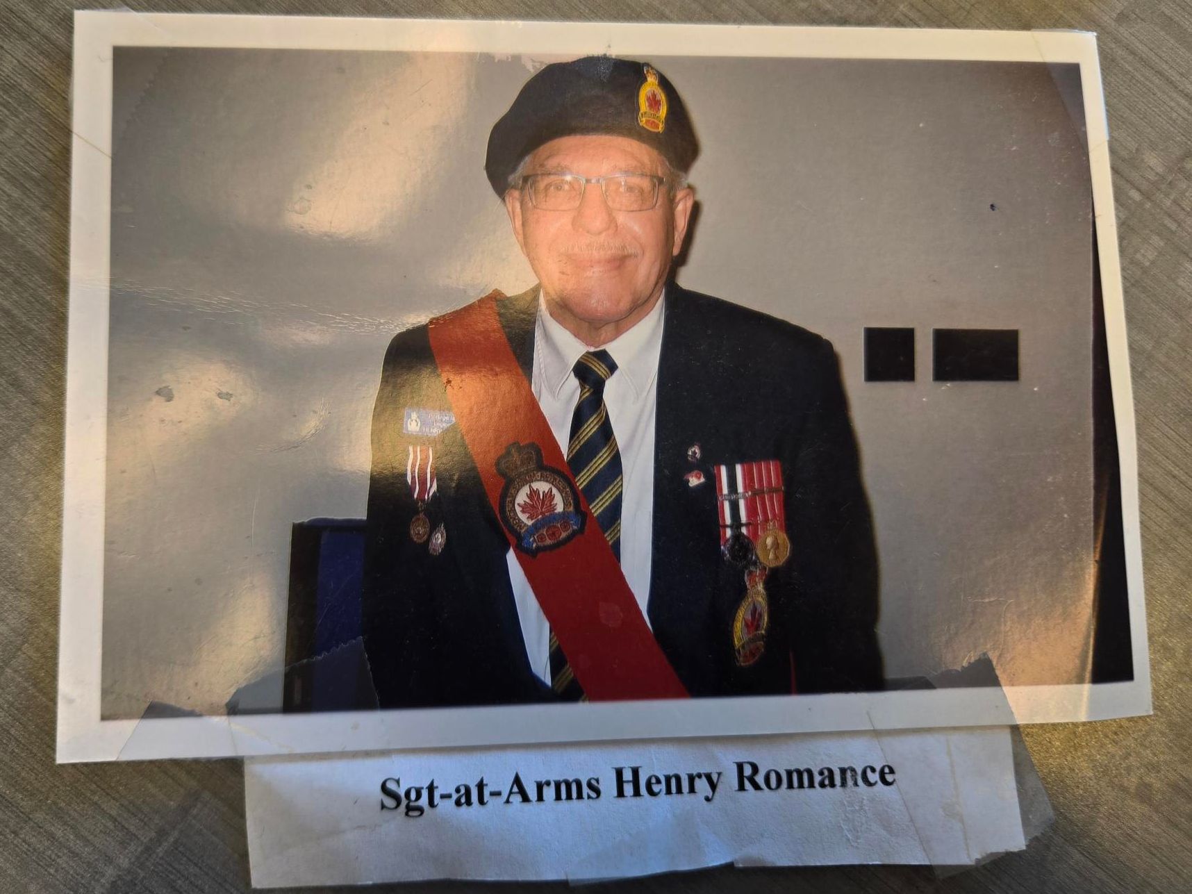 A photo of Henry Romance taken during his time as Sgt. At Arms. PORTAGEONLINE / BRITTANY BOSCHMAN