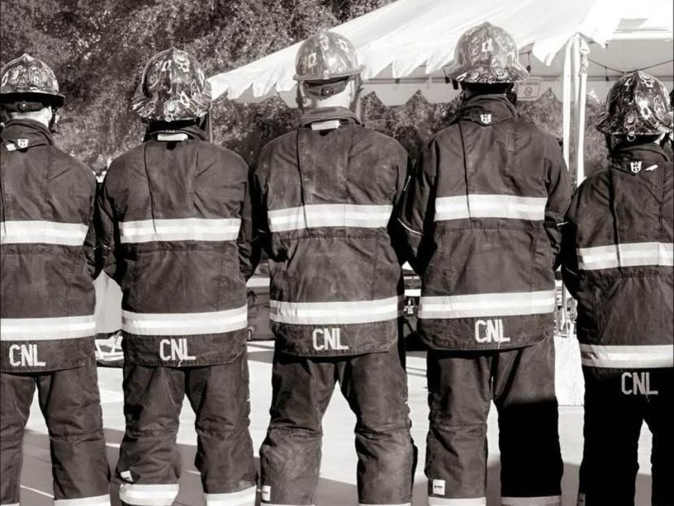 Tyler Lanteigne and his team at the FireFit Championships (photo provided by Tyler Lanteigne)