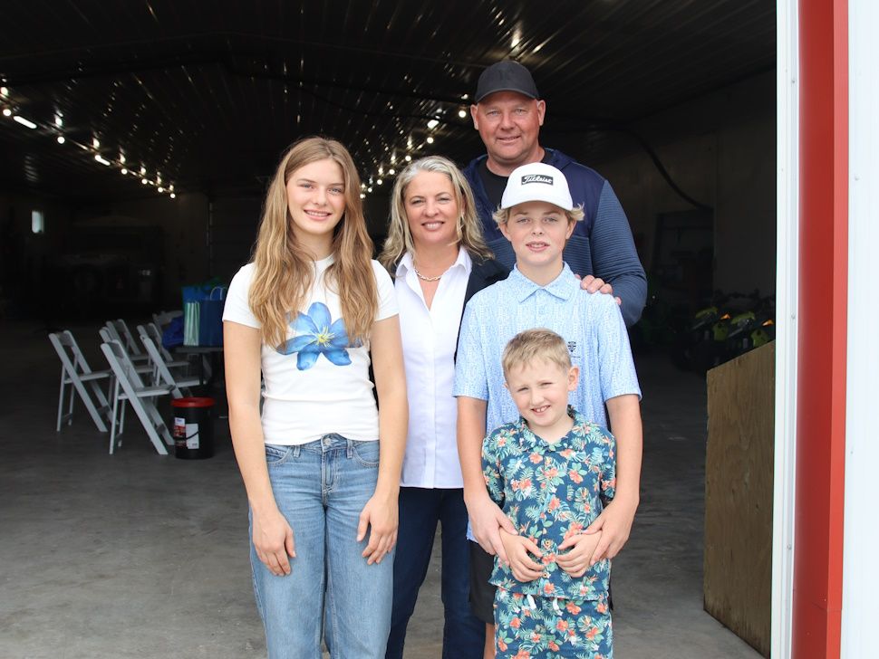 The Rempel family of Kohmar Farms