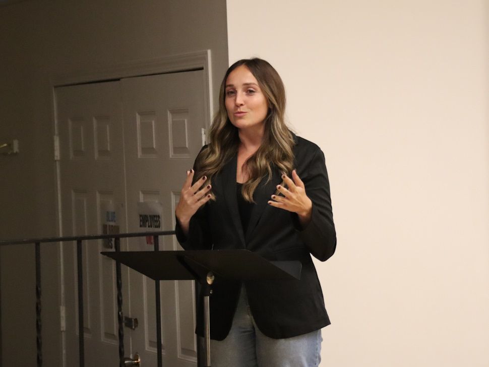 SAC Board Chair Taylor Brandt
