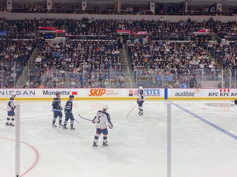 Mateychuk playing first hockey game against the Jets