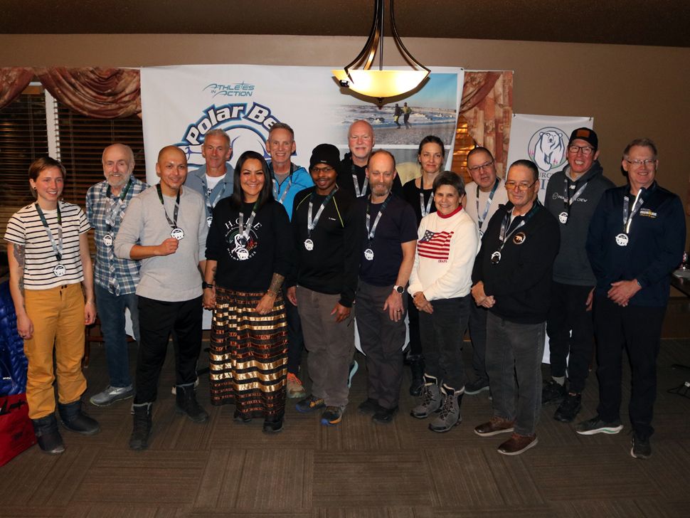 Group of runners at this year's Polar Bear Marathon. (submitted)