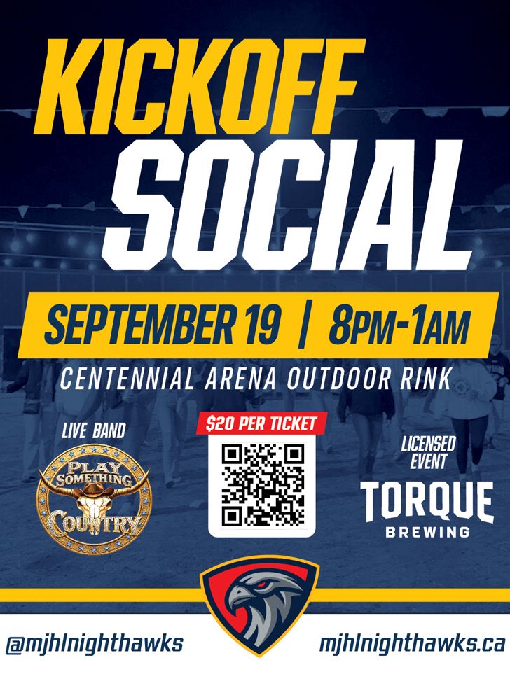 Niverville Nighthawks season kick-off Social - Saturday night