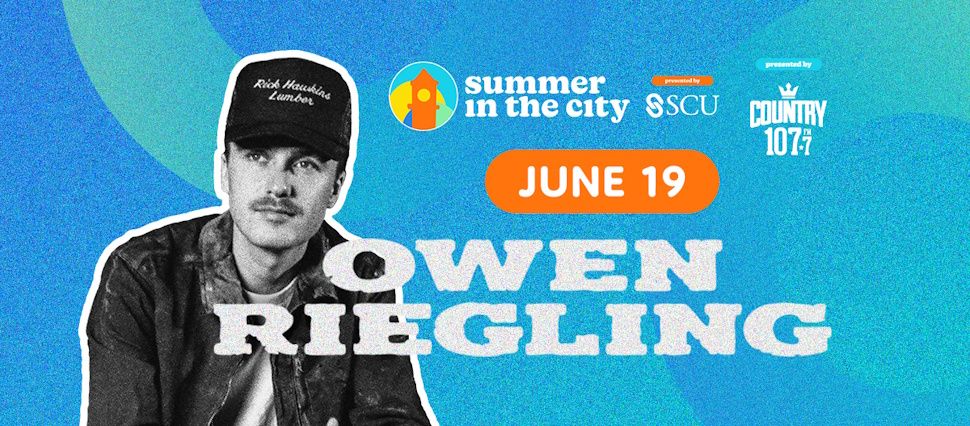 Rising star Owen Riegling announced as Summer in the City headliner ...