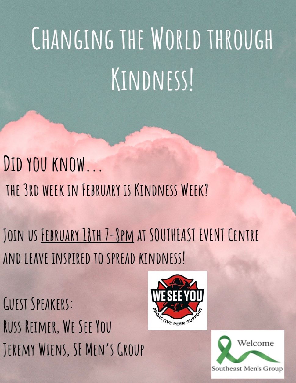 KIndness event poster