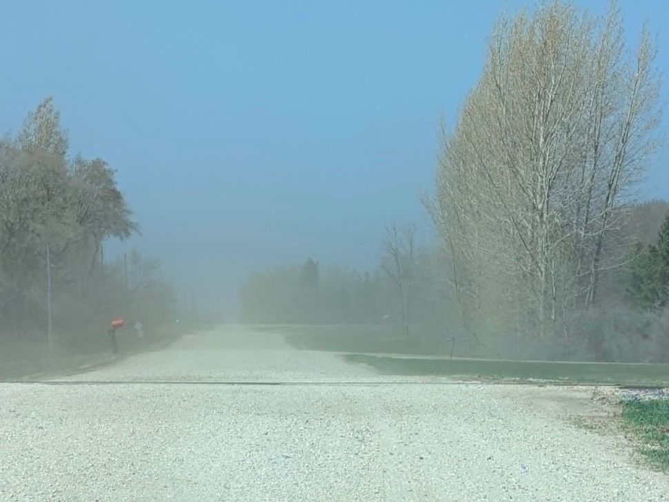 Blowing dust storm warning expanded to include Portage area ...