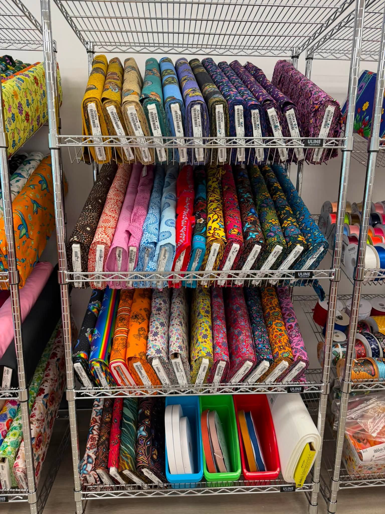 Fabrics available in store