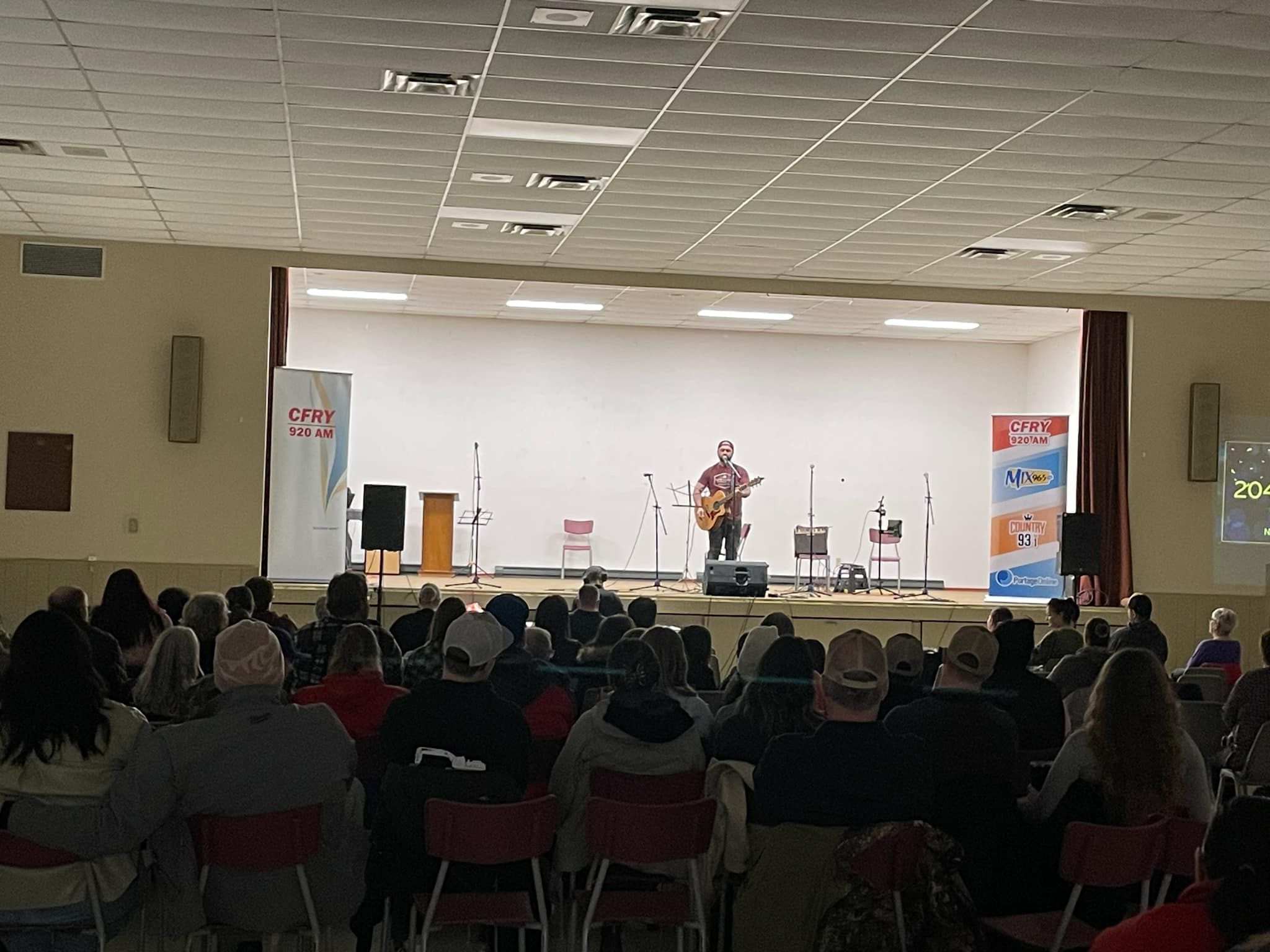 A packed house for the Talent show