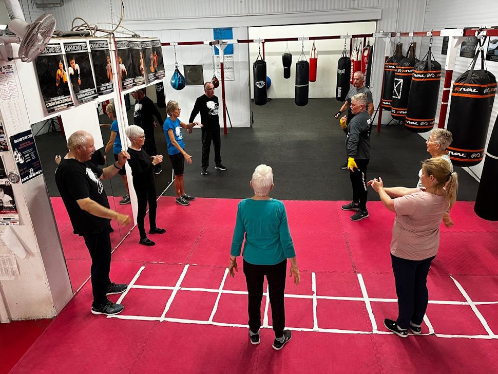 Boxercise Classes Lacombe boxercise class strives to knock out Parkinson's symptoms ...