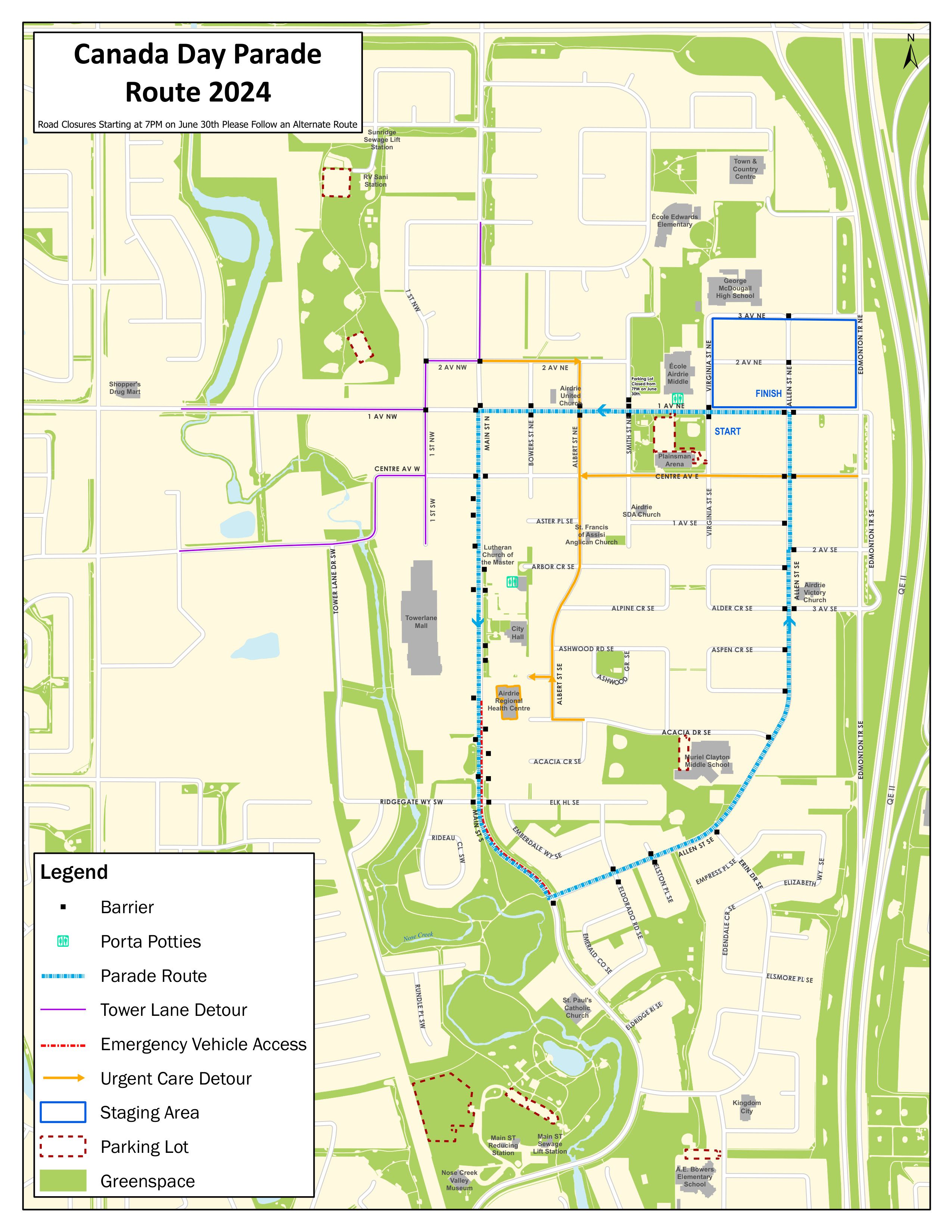 Airdrie unveils anticipated Canada Day Parade route - DiscoverAirdrie ...