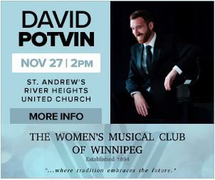 100% Pure Canadian: Award winning pianist David Potvin performs this ...