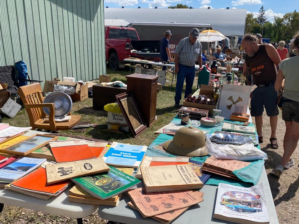 a flea market