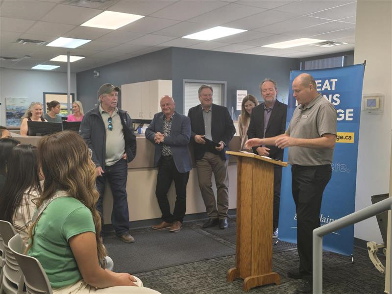 Blair Ferner speaking