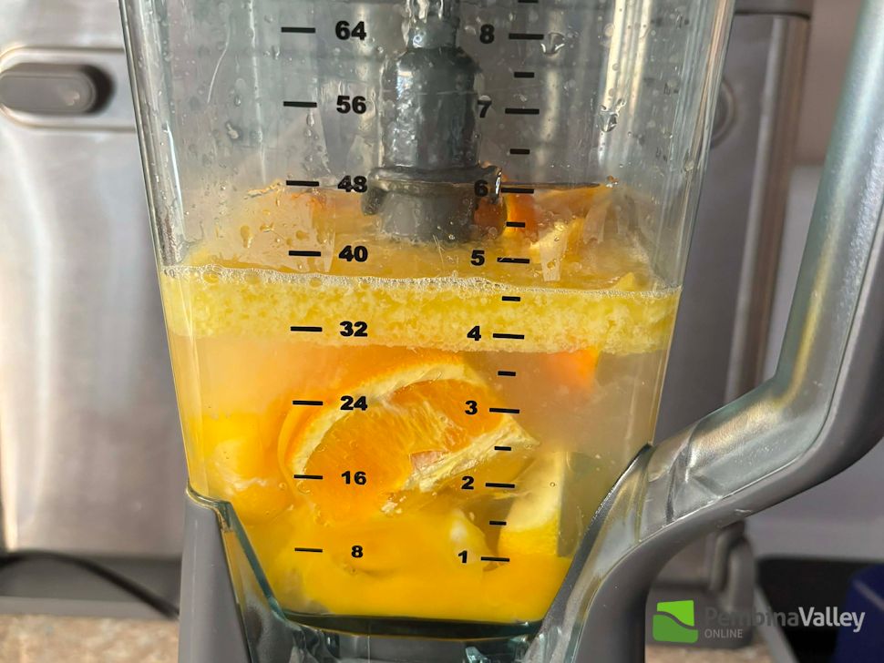 submitted photo: Hilda says most of her bun or bread recipes do NOT start with a blender...but this one does!