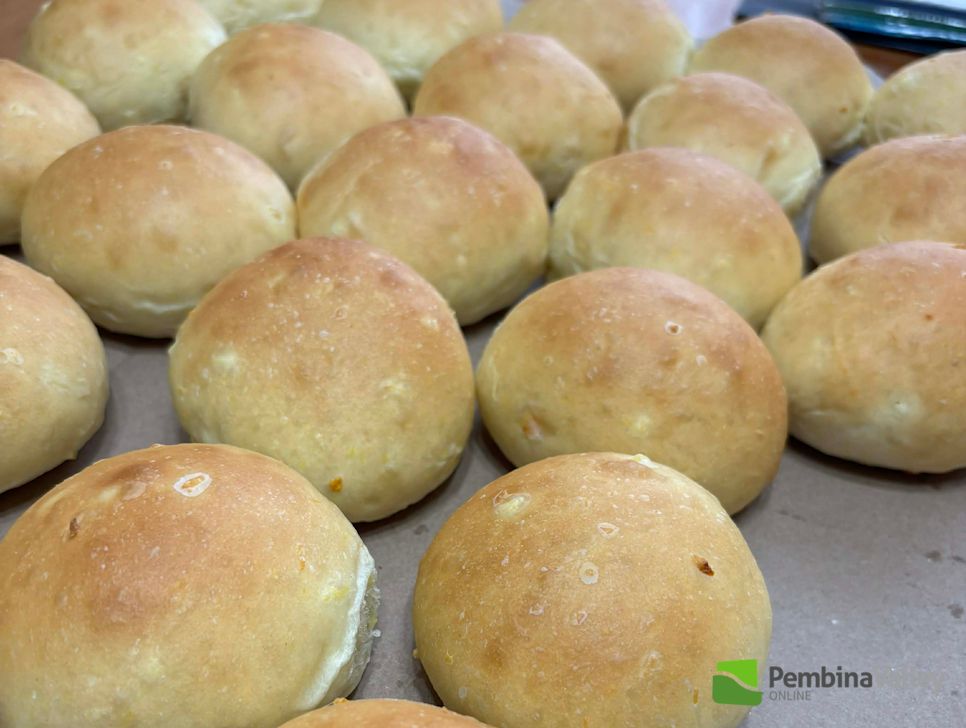 submitted photo: The Easter buns are ready to be iced and sprinkled