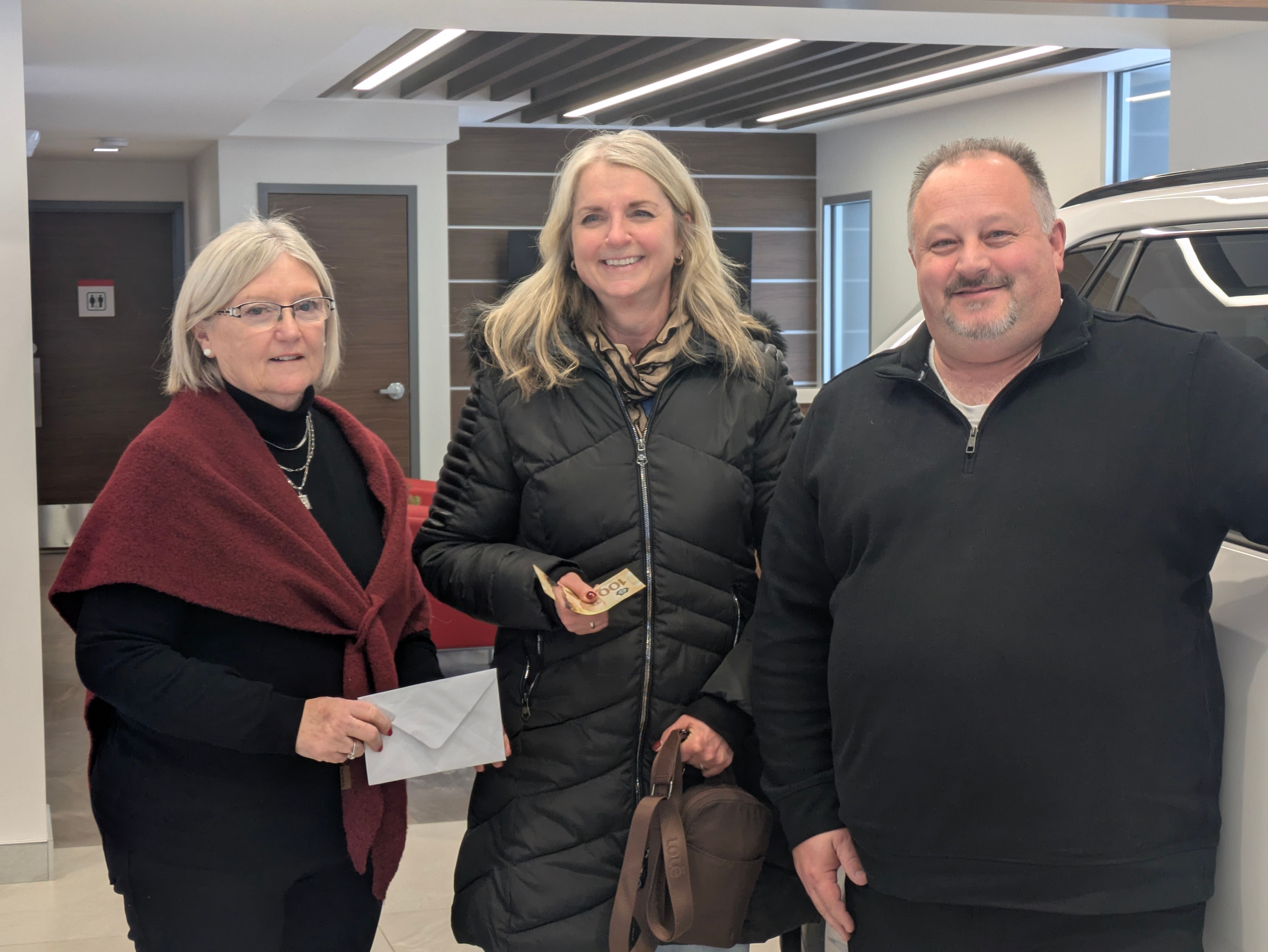 Local SUV winner celebrates Christmas early - PortageOnline.com - Local ...