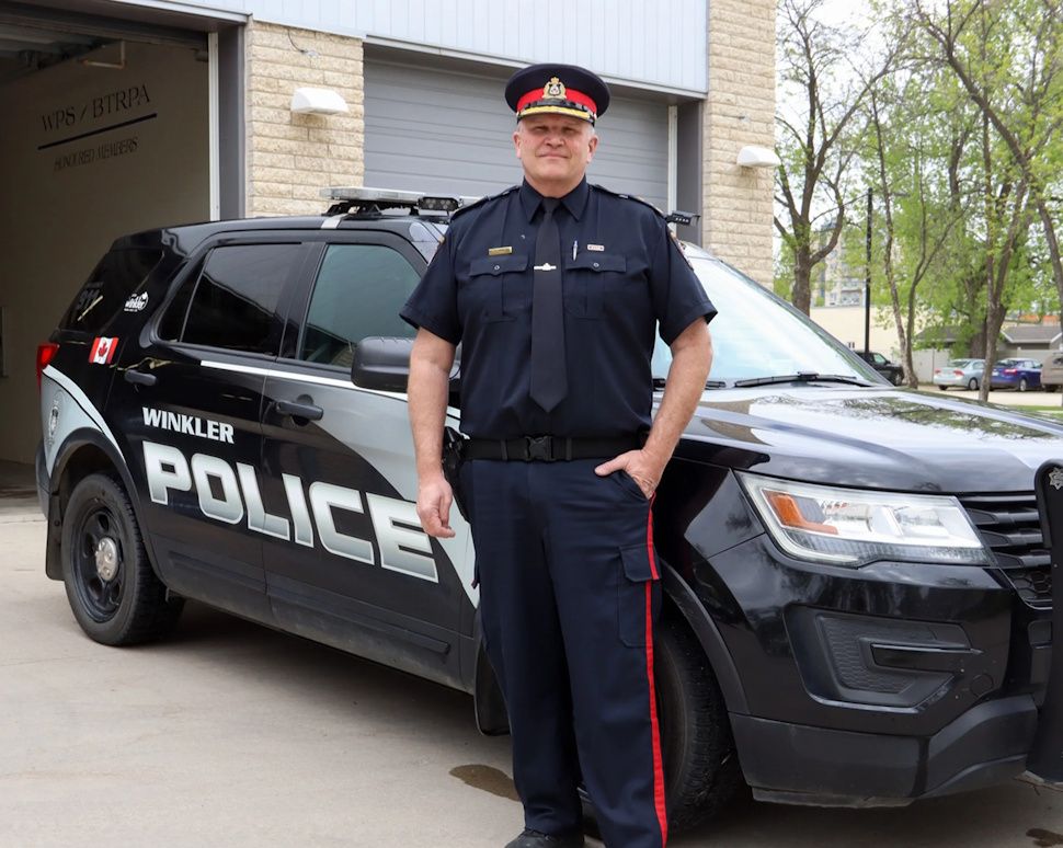 Winkler Police Chief Ryan Hunt