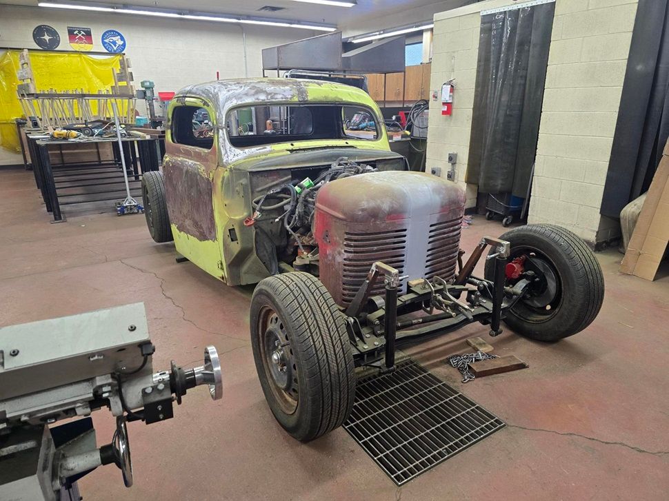 Rosetown students building a rat rod and a future in the trades ...