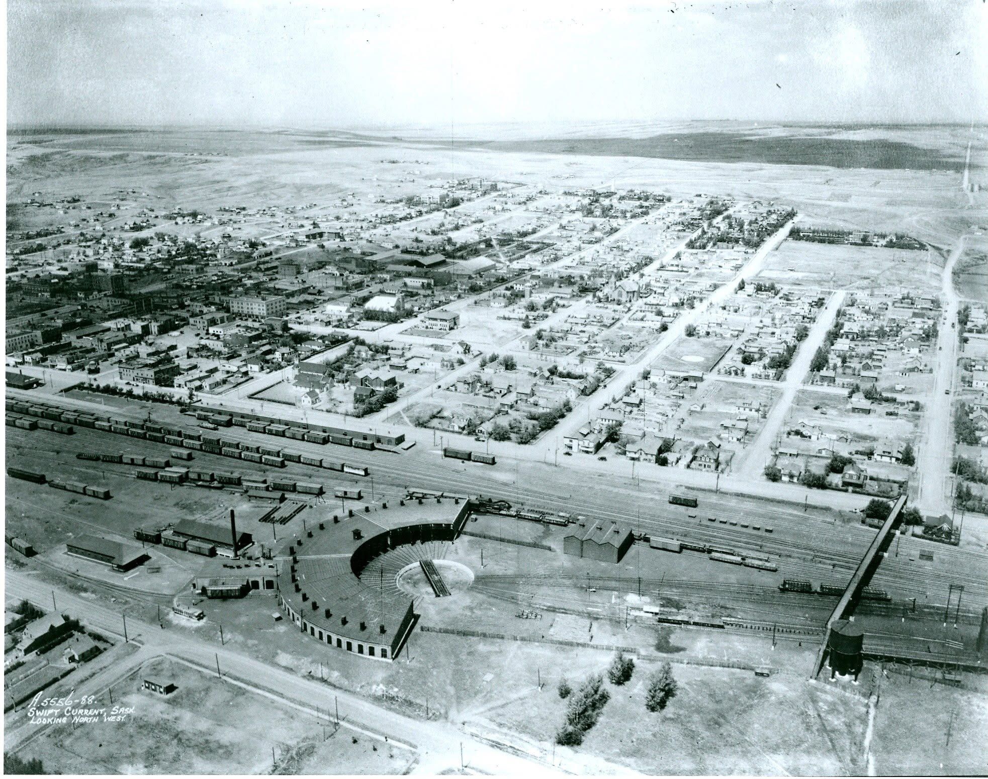 Southwest History: CPR Roundhouse, where steam engines slept ...