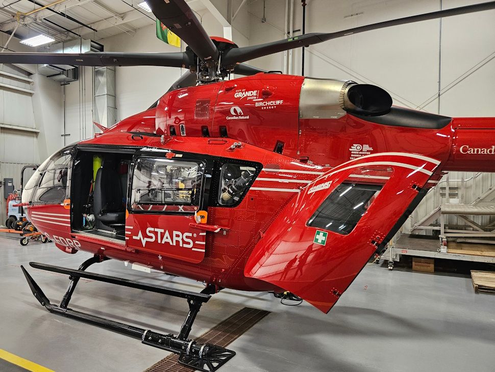 STARS air ambulance helicopter