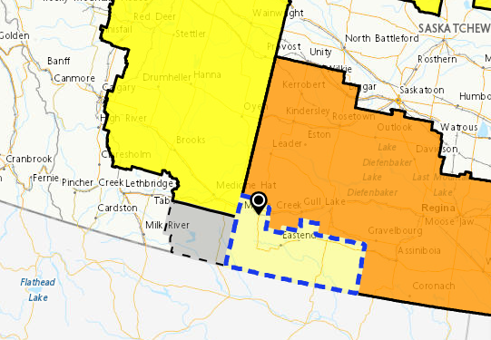Wind warnings and thunderstorm watches issued as major storm system to ...