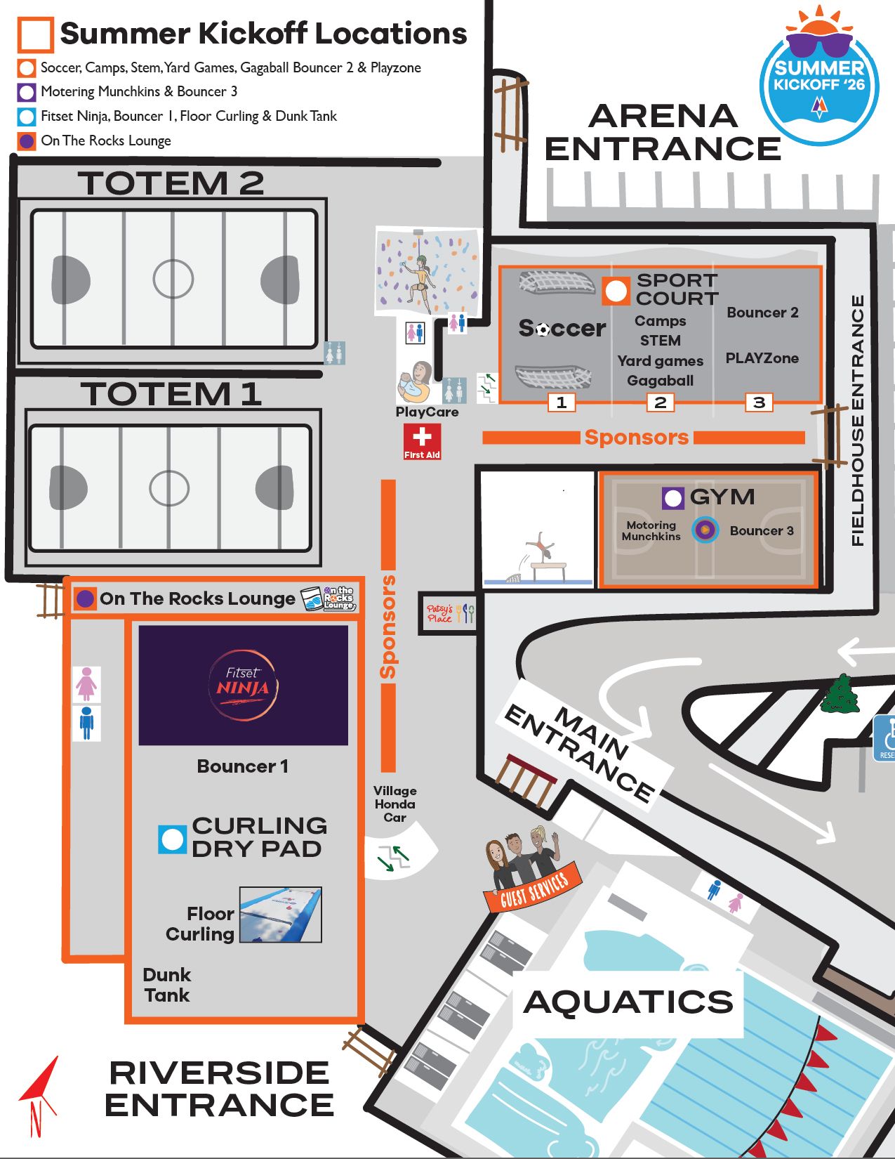 Sls R Sport Map June 20 Summer Kickoff to bring games, camps and community fun to SLS ...