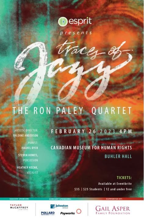 Discover ‘Traces of Jazz’ with the Esprit Vocal Ensemble and the Ron ...