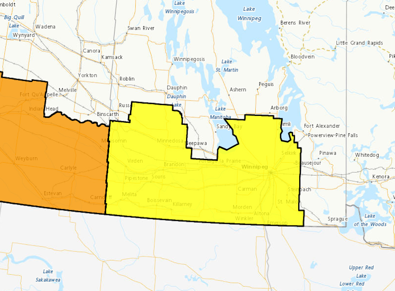 Update: Wind warning issued as gusts near 90 km/h expected across ...