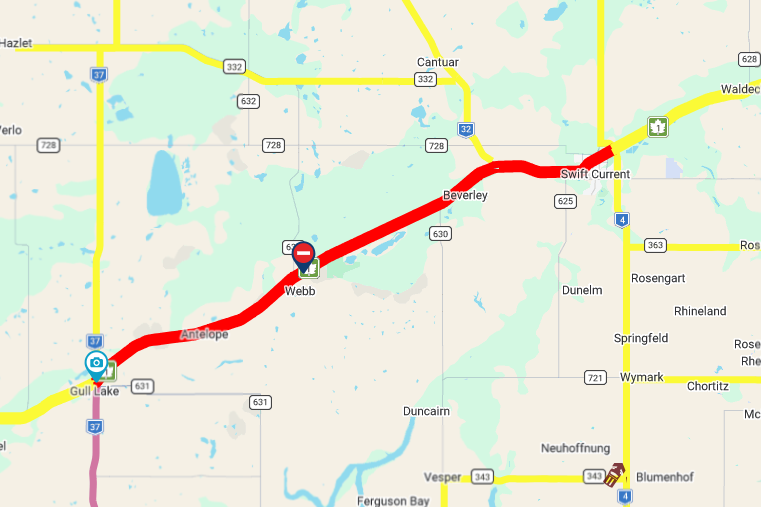 A view from the Highway Hotline. 