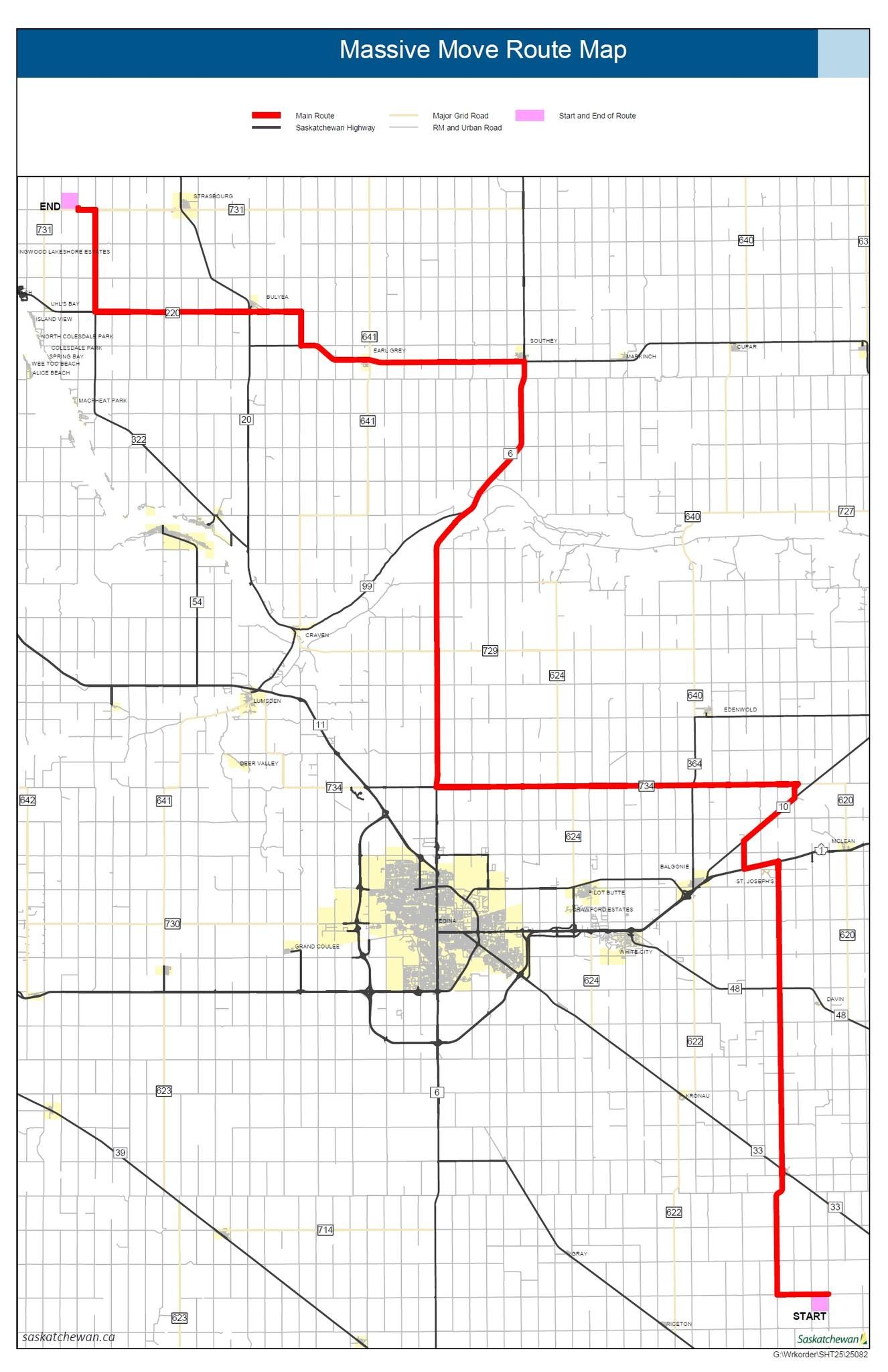 Massive Building Massive building move could cause traffic delays across southeast Sask ...