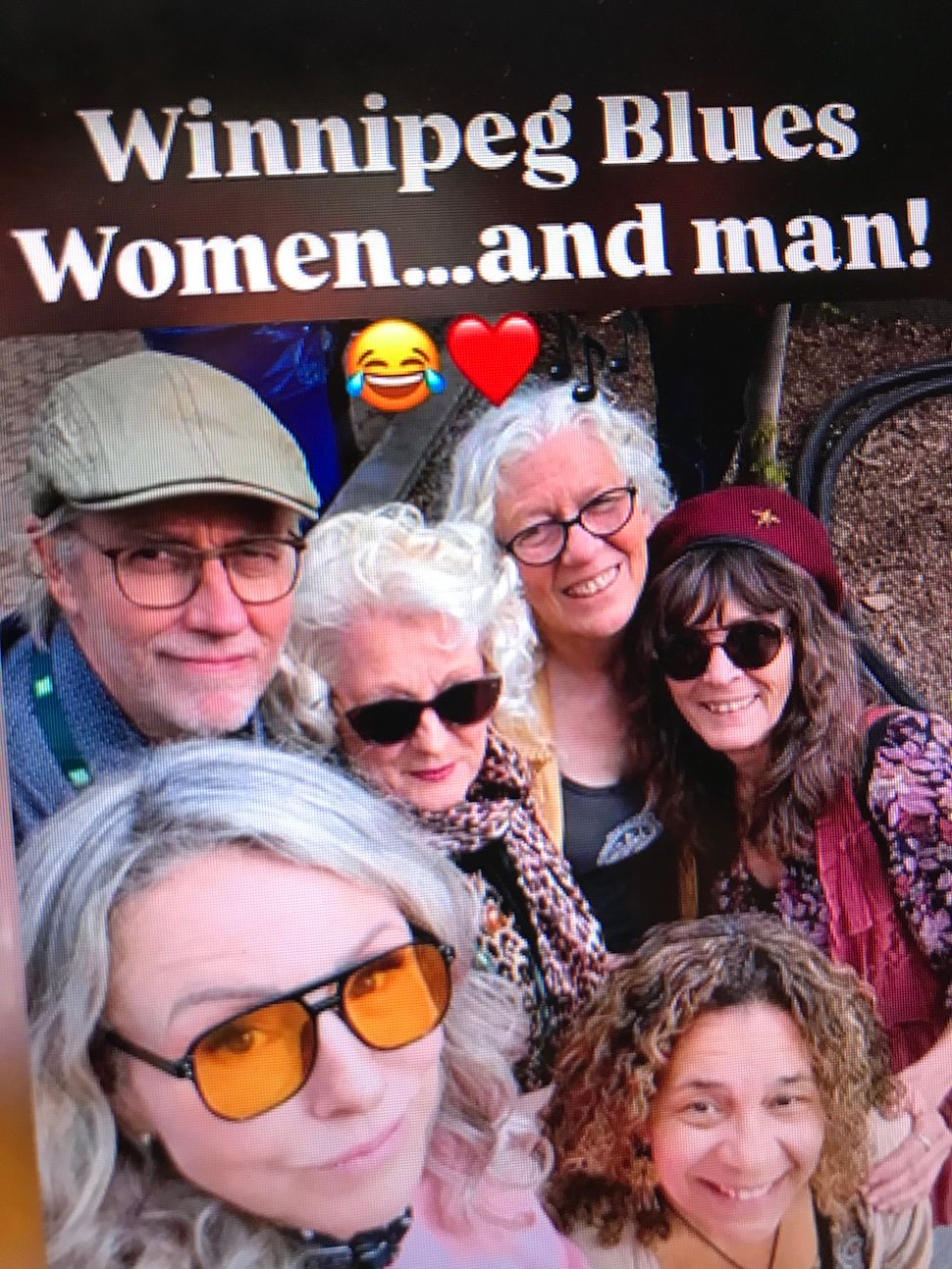 Winnipeg Blues Women (and man) photo provided