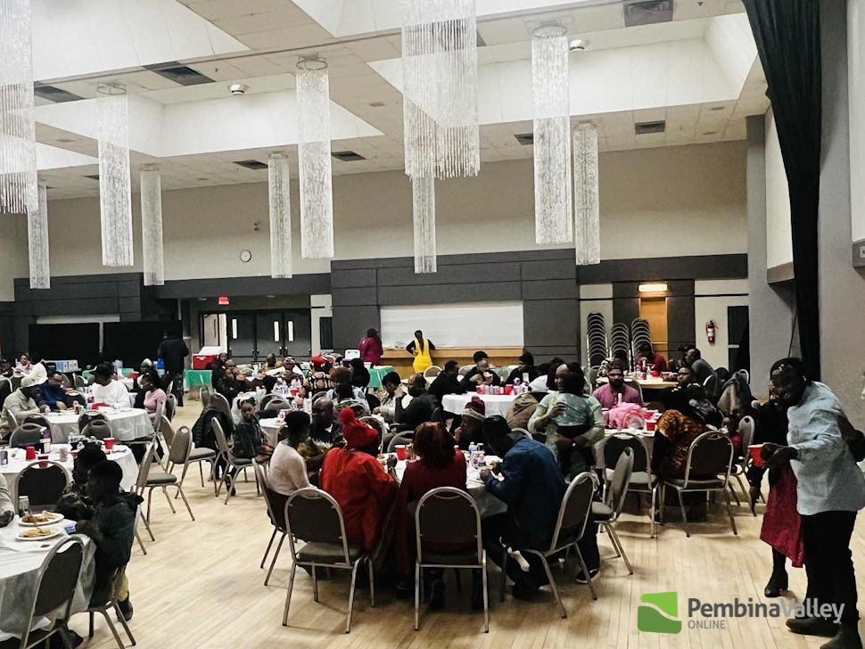 Submitted photo of the Afri-Pembina Community year end party