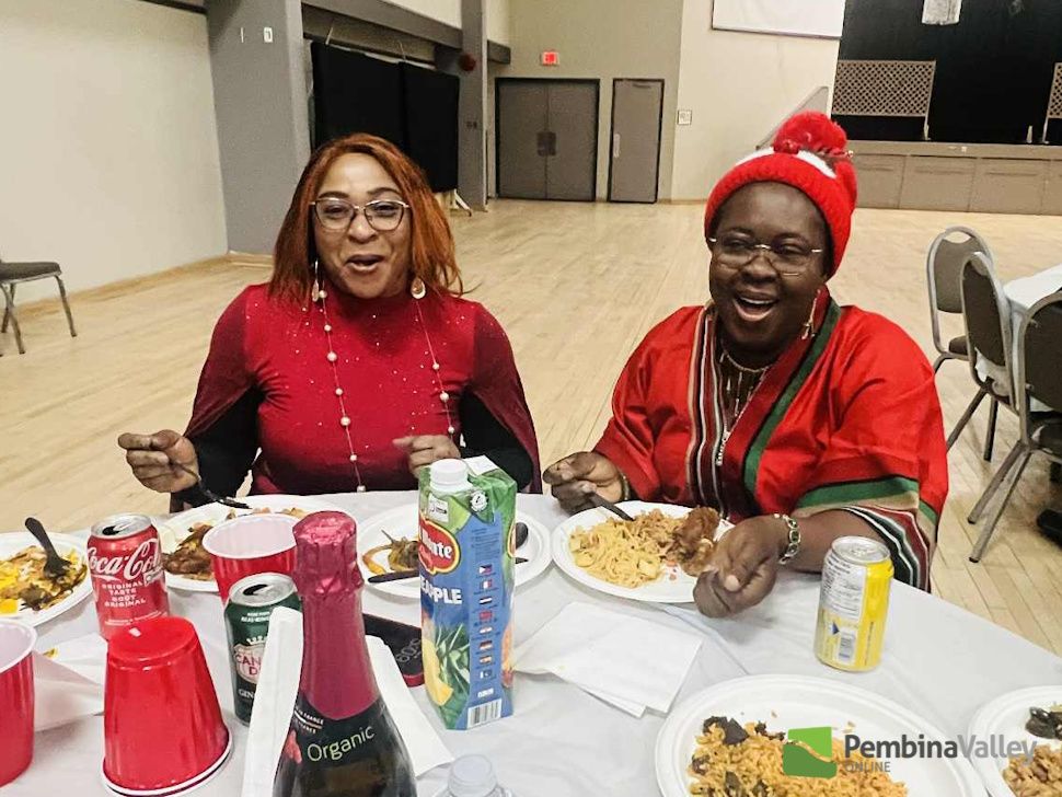 Submitted photo of the Afri-Pembina Community year end party