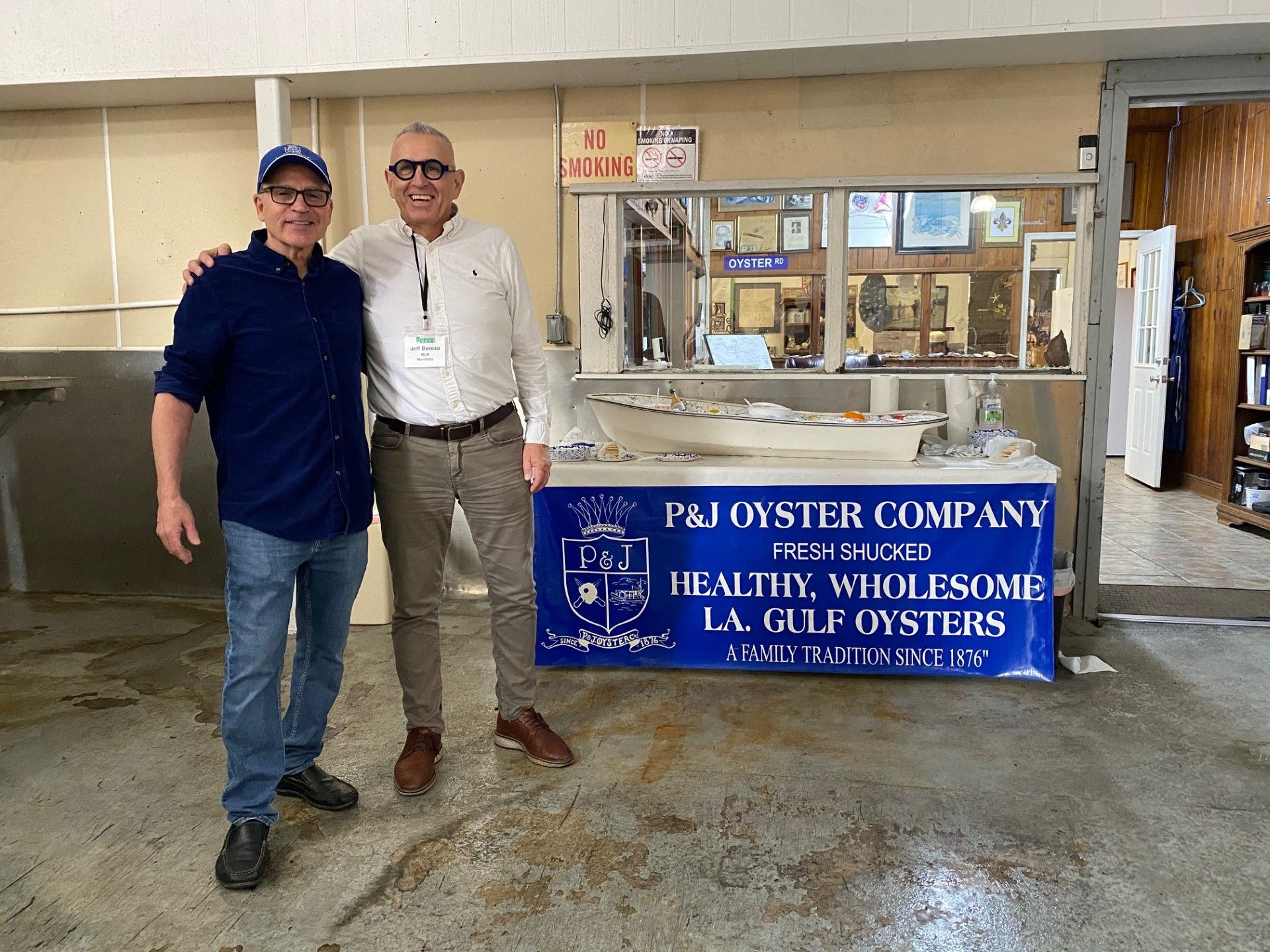 Oyster farming operation- 150 years old with a Manitoba connection