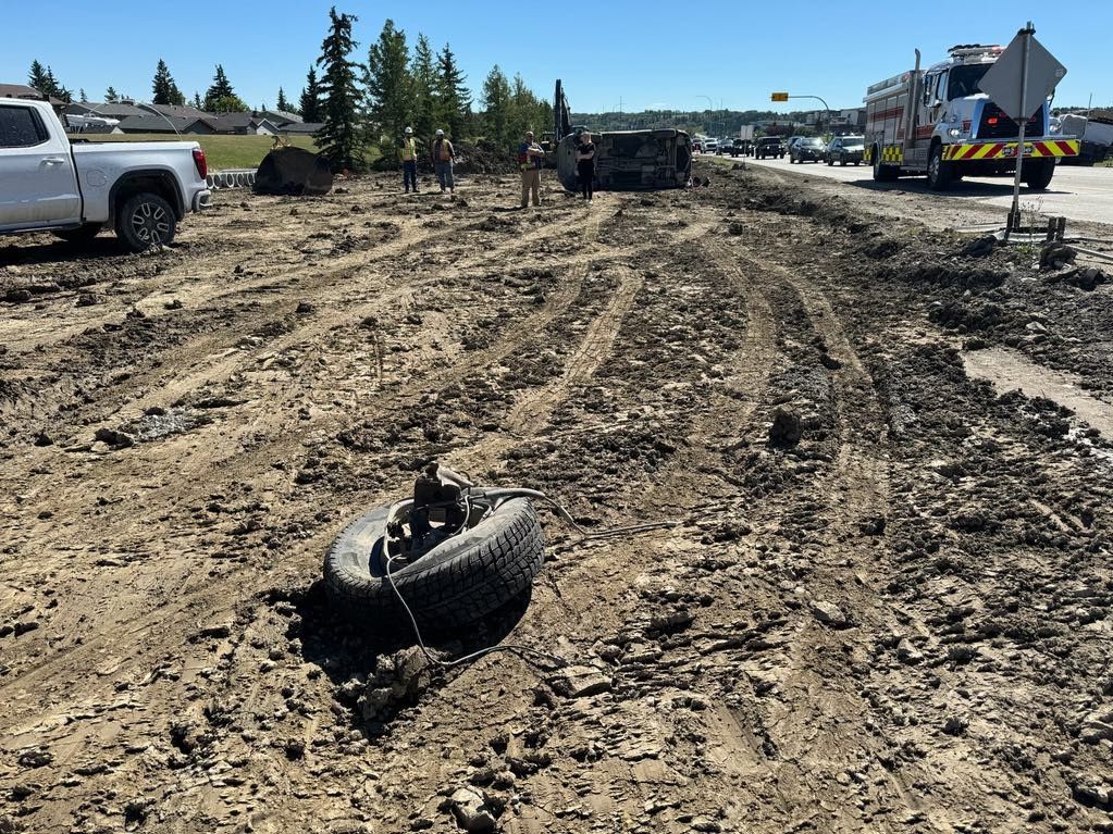 RCMP search for man after SUV flipped in Cochrane - CochraneNow ...