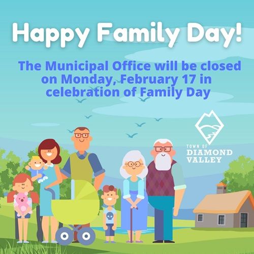 Diamond Valley closures for Family Day long weekend