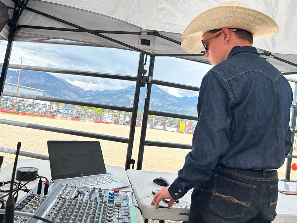 Dustin Roots Rodeo Young Eatonia rodeo DJ making a name for himself across the Prairies ...
