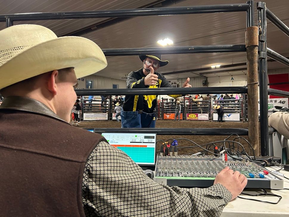 Dustin Roots Rodeo Young Eatonia rodeo DJ making a name for himself across the Prairies ...