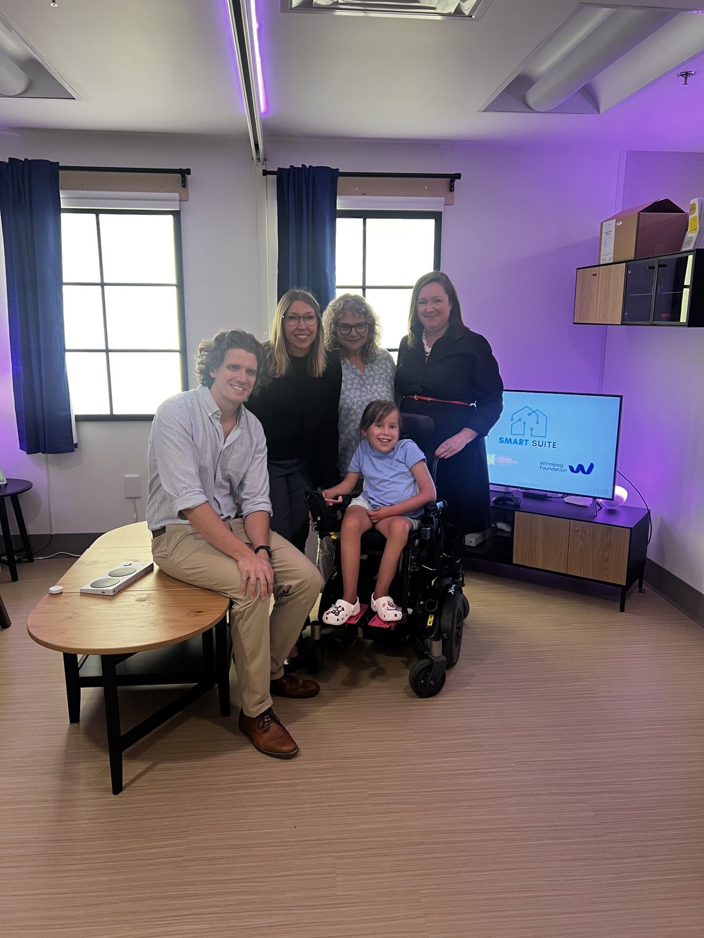 A new Smart Suite at Winnipeg’s Rehabilitation Centre for Children is giving families a hands-on look at technology and adaptive tools designed to help children and youth with disabilities live more independently at home.