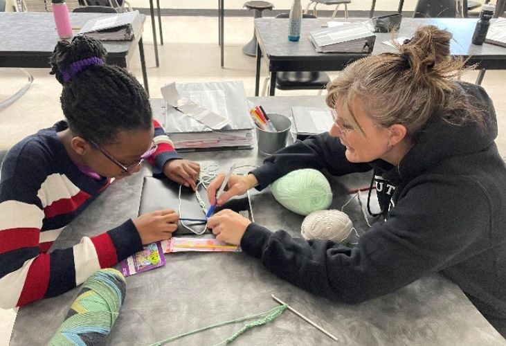 Crocheting Math EMMS students who excel in Math experience enriched learning ...
