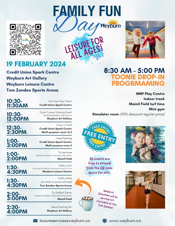 Family Fun Day in Weyburn - DiscoverWeyburn.com - Local news, Weather ...