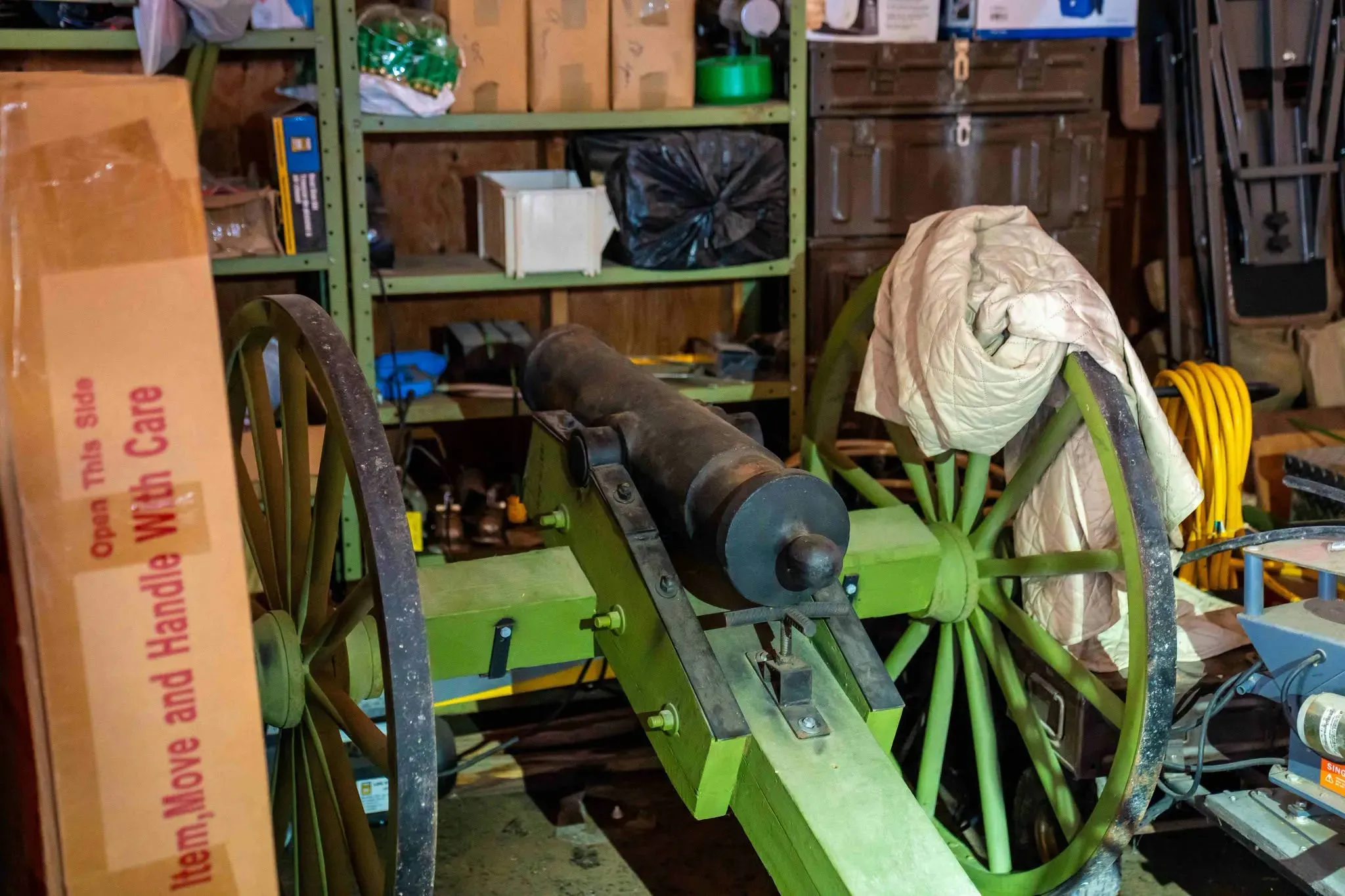 Guns stored in Inky Mark's house