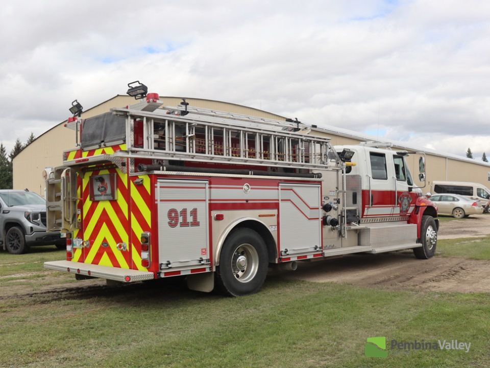 a pumper truck