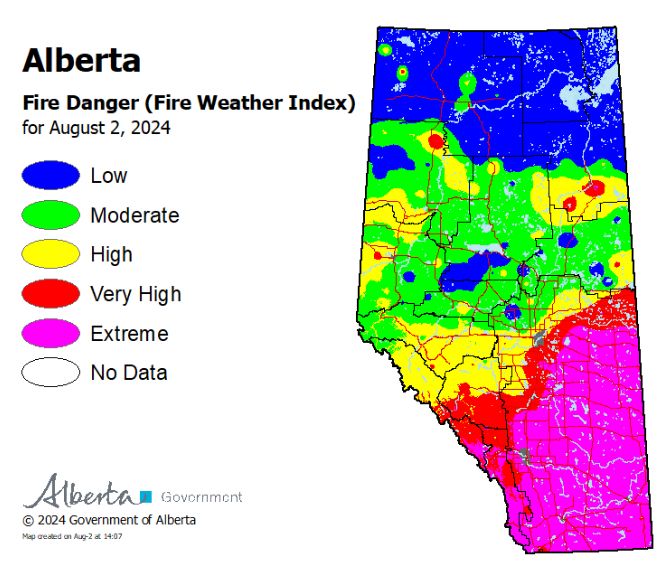 Update: Extreme wildfire danger closes highway and parks before long ...