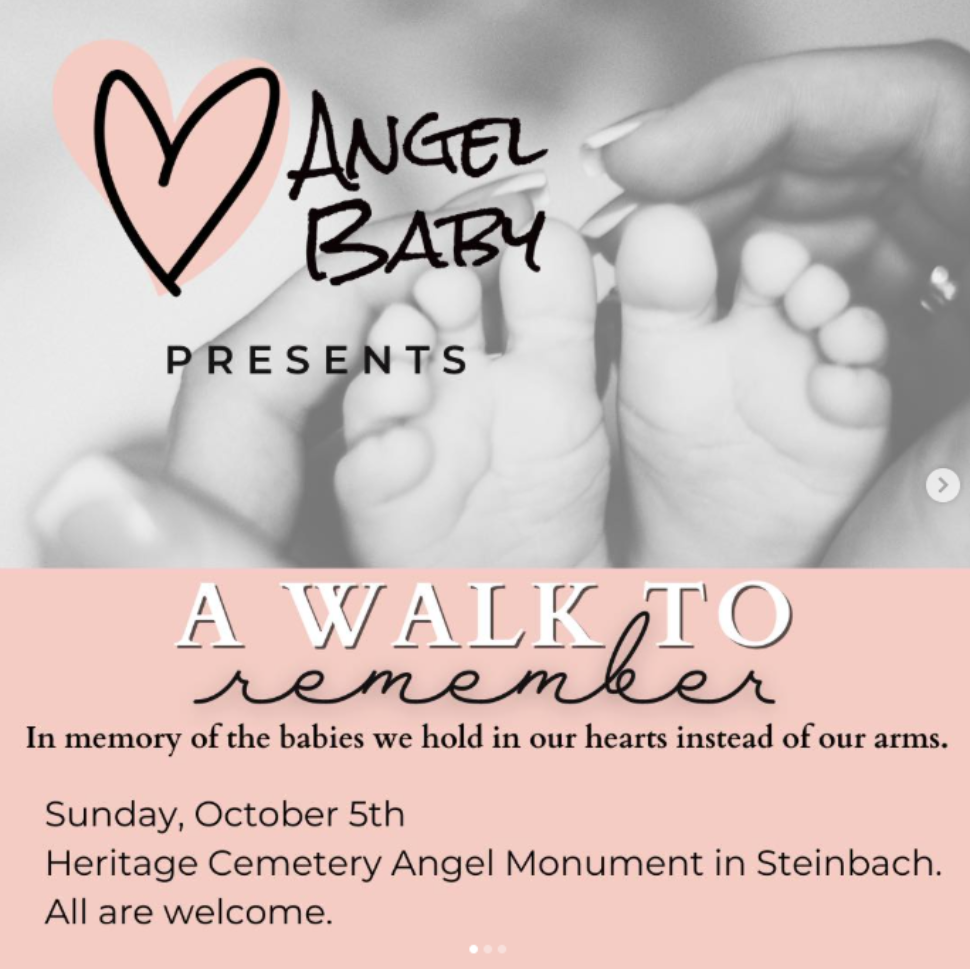 Event poster (photo provided by Angel Baby)