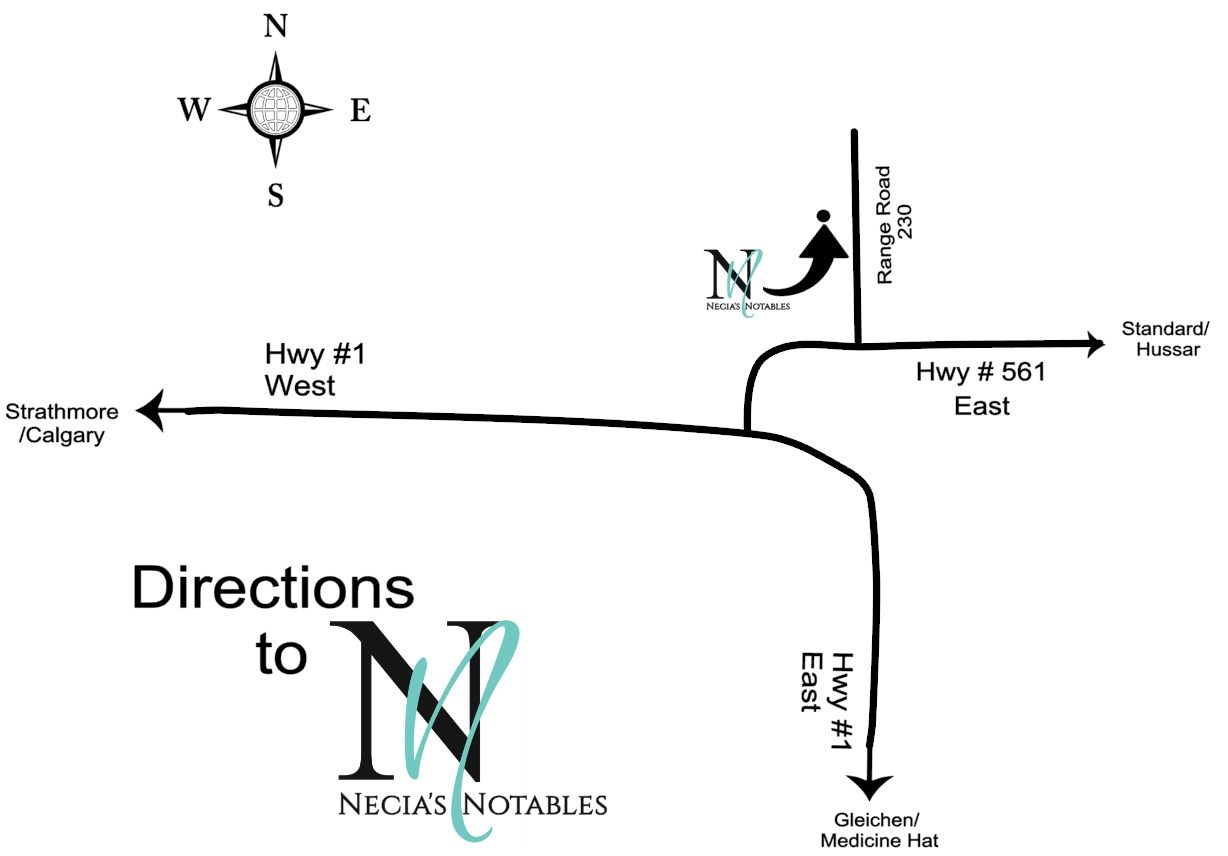 Neal Rd Scale Direction Map Sunsational Market supports and features local artisans - StrathmoreNow ...