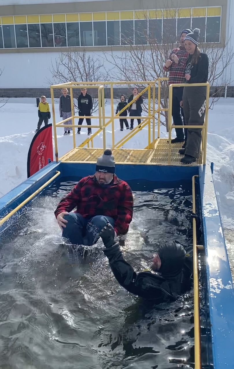 Freezin' for a reason: Portage Polar Plunge raises money for Special ...